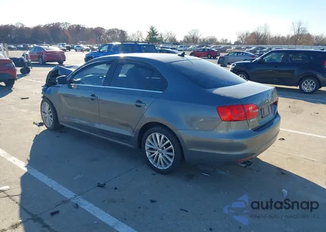 2013 Volkswagen Jetta 2.0L Tdi из США, поврежденный, VIN 3VWLL7AJ8DM406743